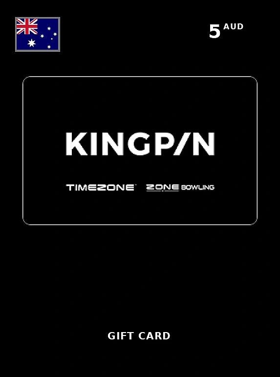 Kingpin Gift Card 5 AUD AUSTRALIA