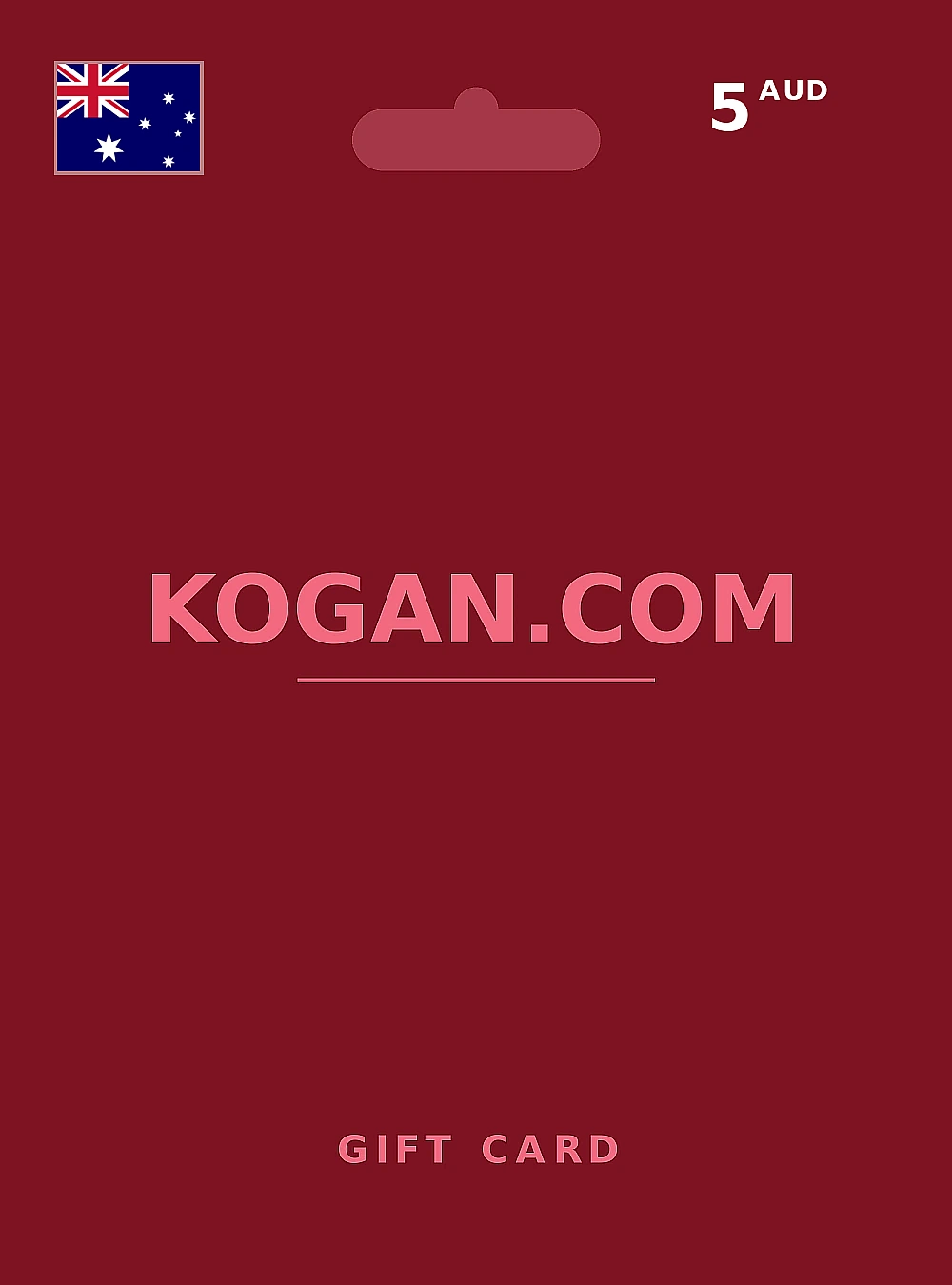 Kogan.com Gift Card 5 AUD AUSTRALIA