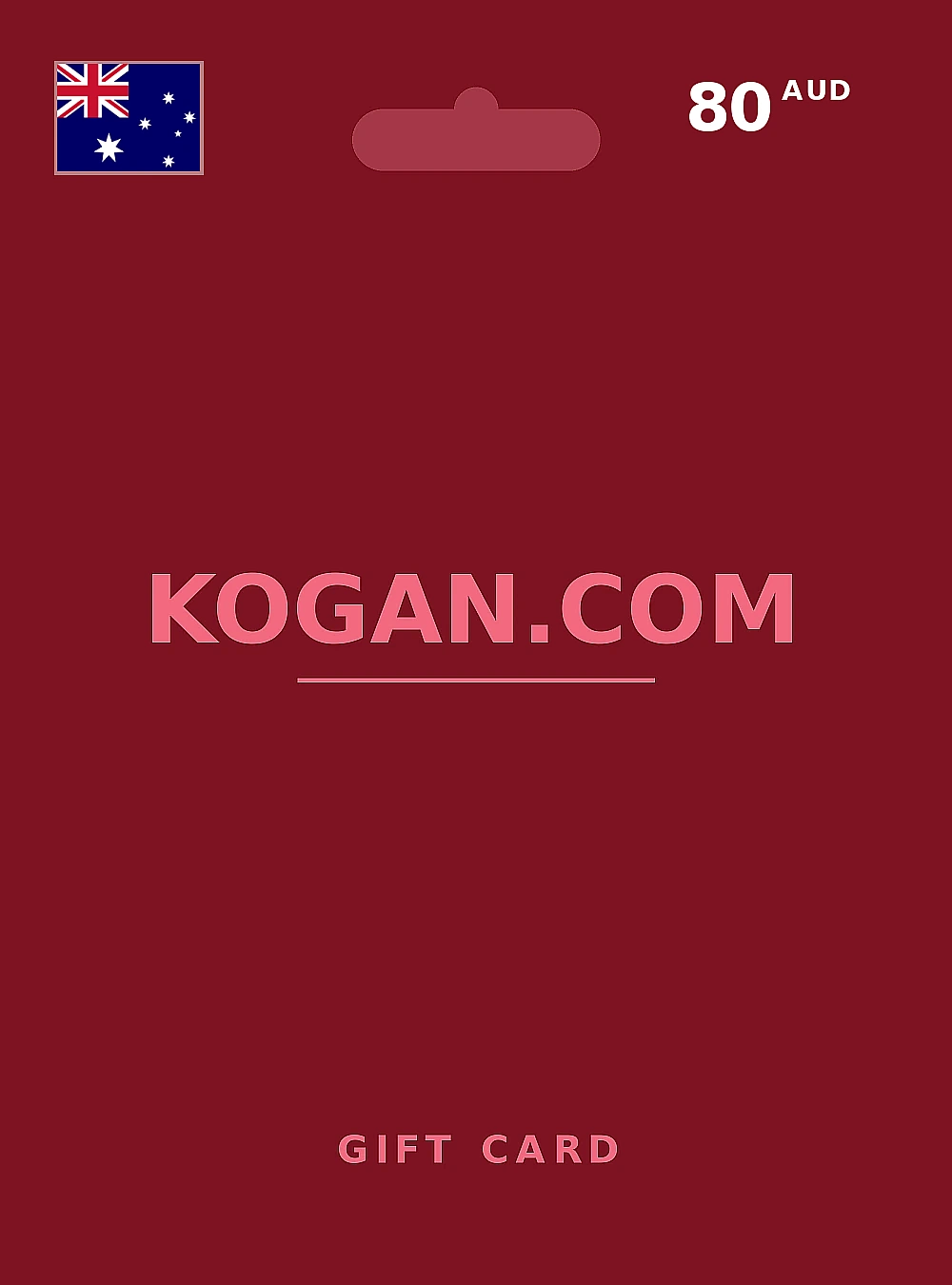 Kogan.com Gift Card 80 AUD AUSTRALIA