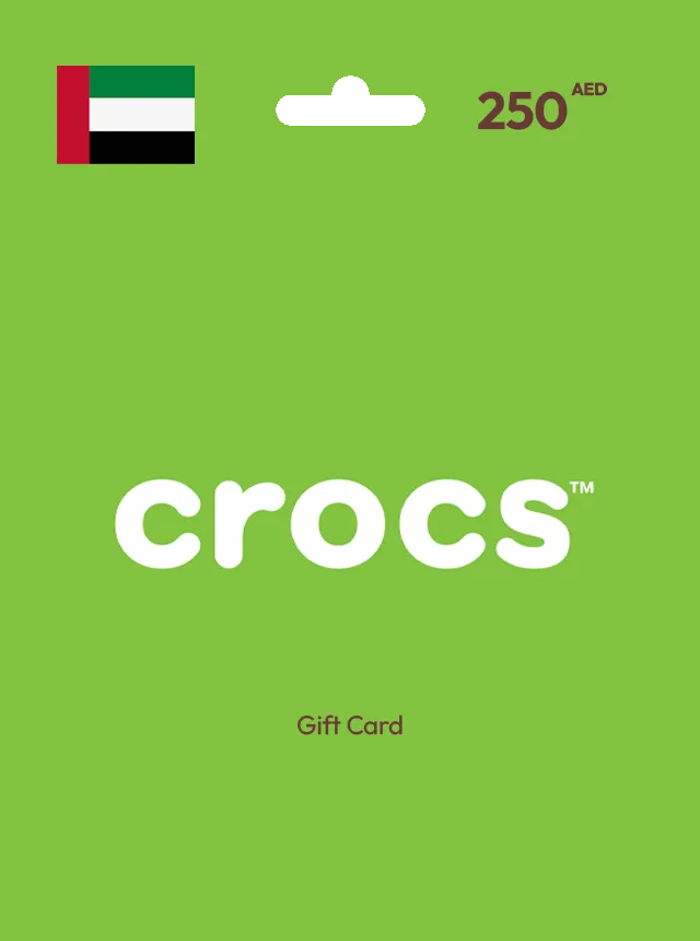 Crocs Gift Card 250 AED UNITED ARAB EMIRATES