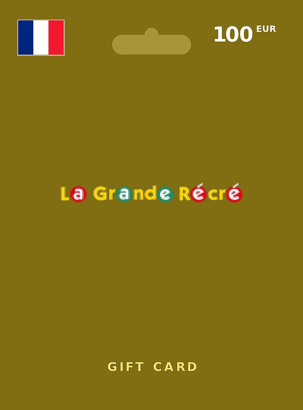 La Grande Recre Gift Card 100 EUR FRANCE