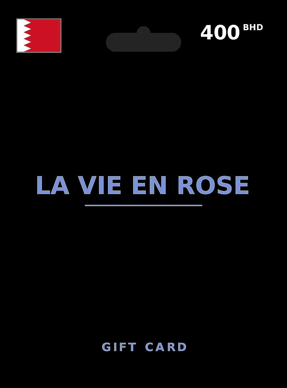 La Vie en Rose Gift Card 400 BHD BAHRAIN