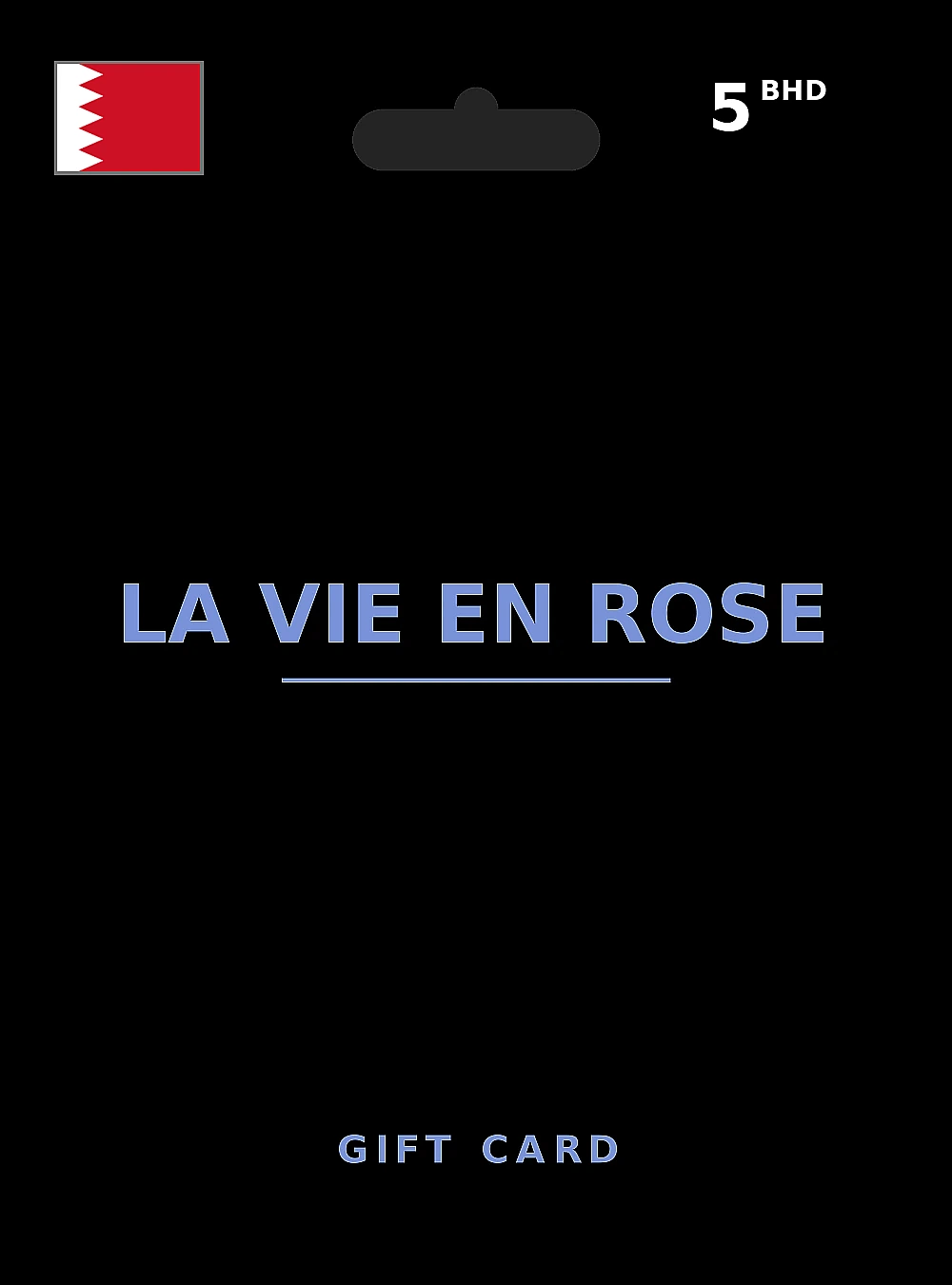 La Vie en Rose Gift Card 5 BHD BAHRAIN