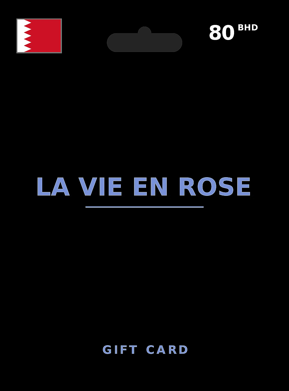 La Vie en Rose Gift Card 80 BHD BAHRAIN