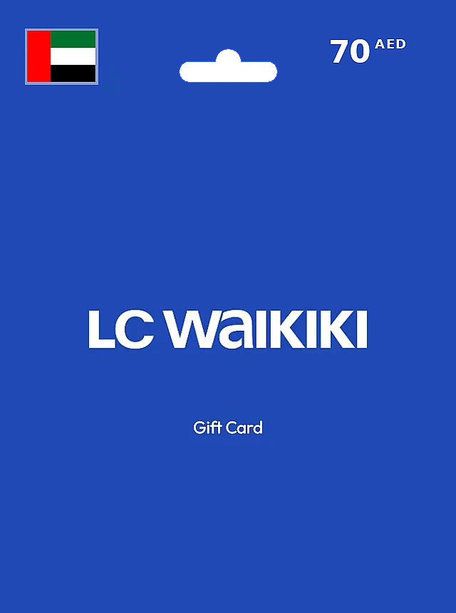 LC Waikiki Gift Card 70 AED UNITED ARAB EMIRATES