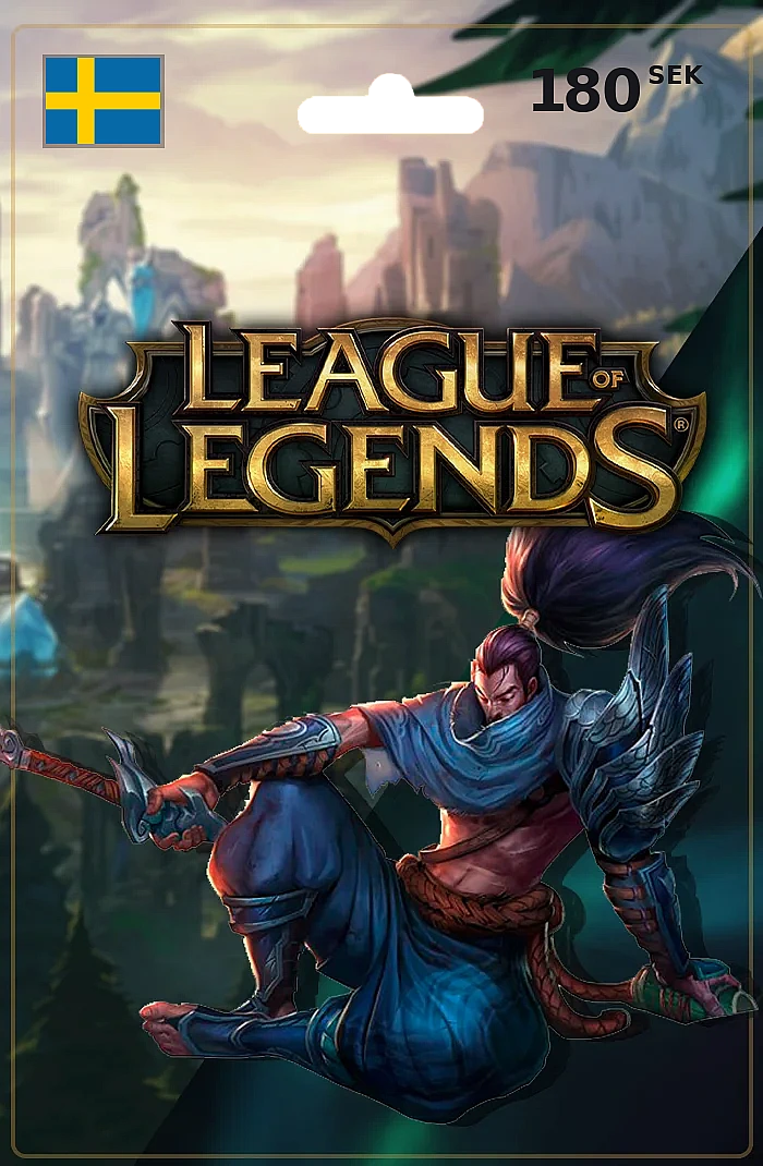 League of Legends Gift Card 180 SEK SWEDEN