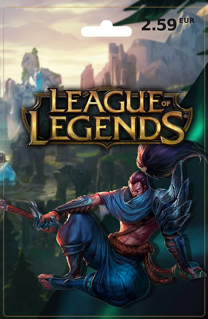 League of Legends Gift Card 2.5 EUR EUROPE