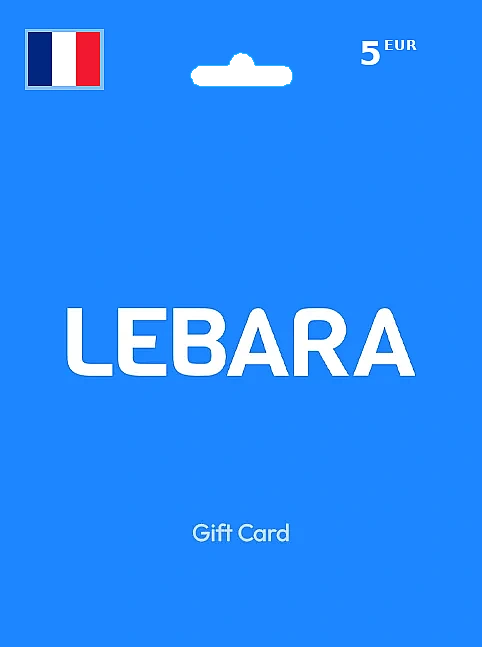 Lebara Gift Card 5 EUR FRANCE