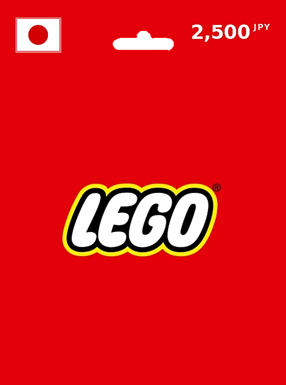 Lego Gift Card 2500 JPY JAPAN