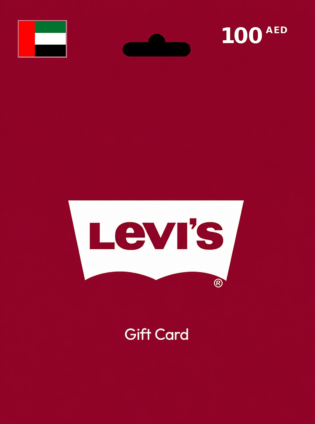 LEVI'S Gift Card 100 AED – United Arab Emirates