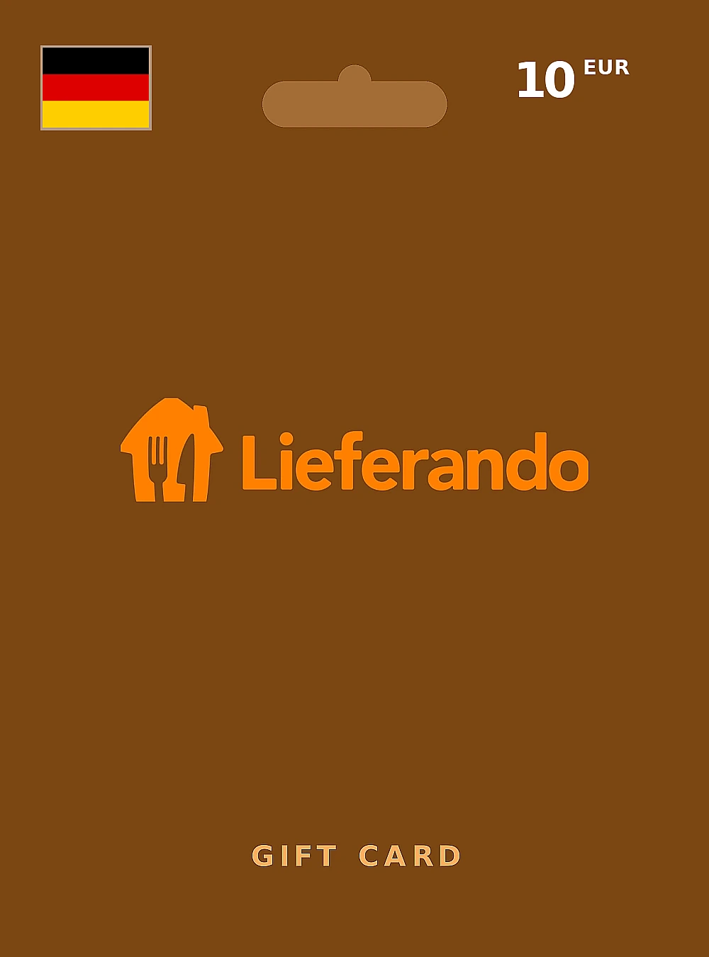 Lieferando Gift Card 10 EUR GERMANY