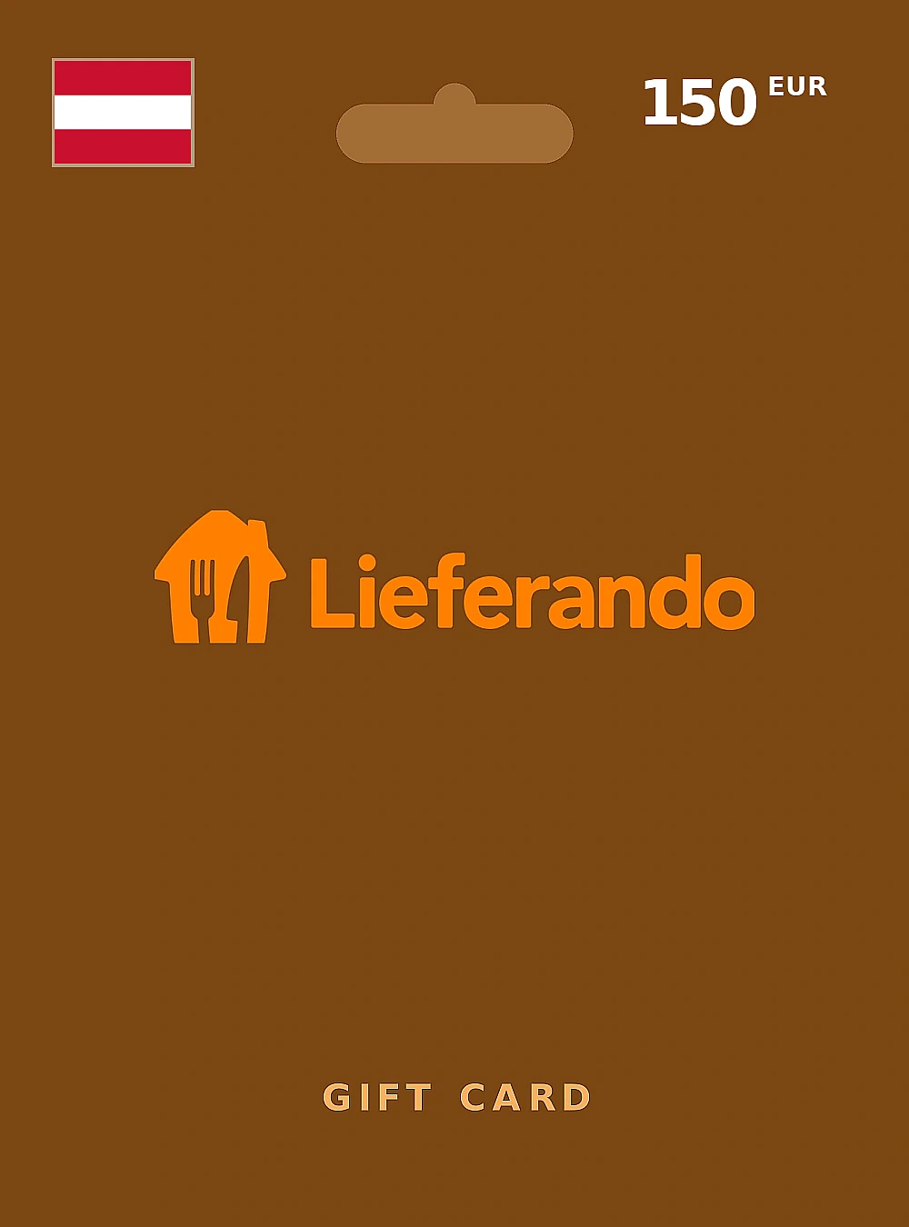 Lieferando.at Gift Card 150 EUR AUSTRIA