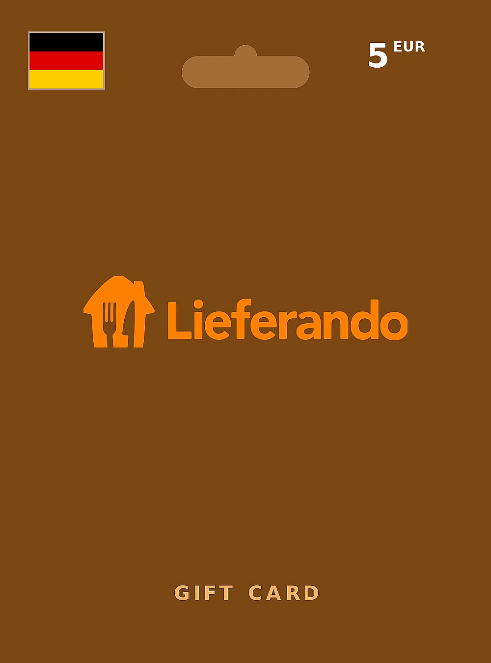 Lieferando Gift Card 5 EUR GERMANY