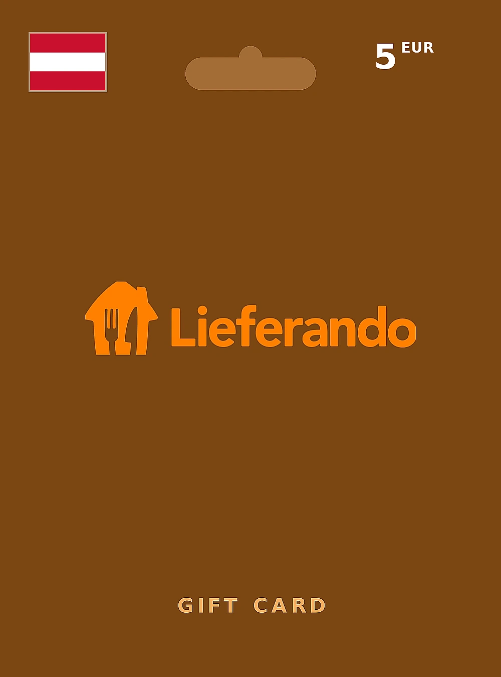 Lieferando.at Gift Card 5 EUR AUSTRIA