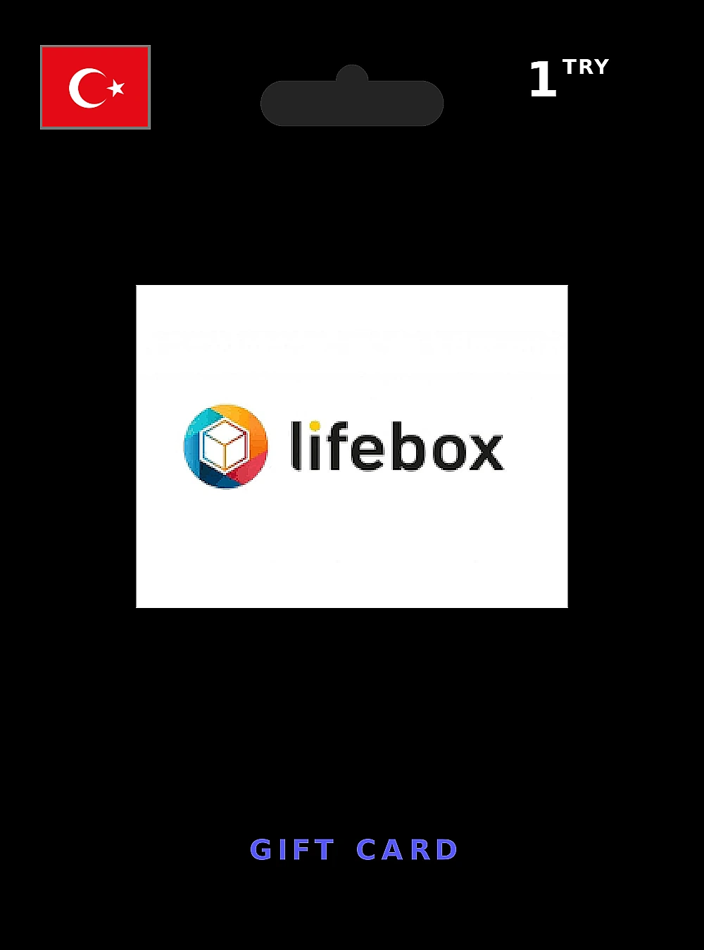 Lifebox Package Gift Card 1 TRY TüRKIYE