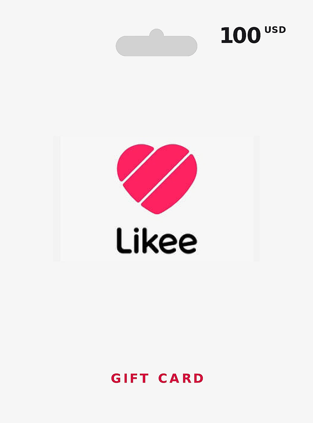 Likee Diamonds Global Gift Card 100 USD GLOBAL