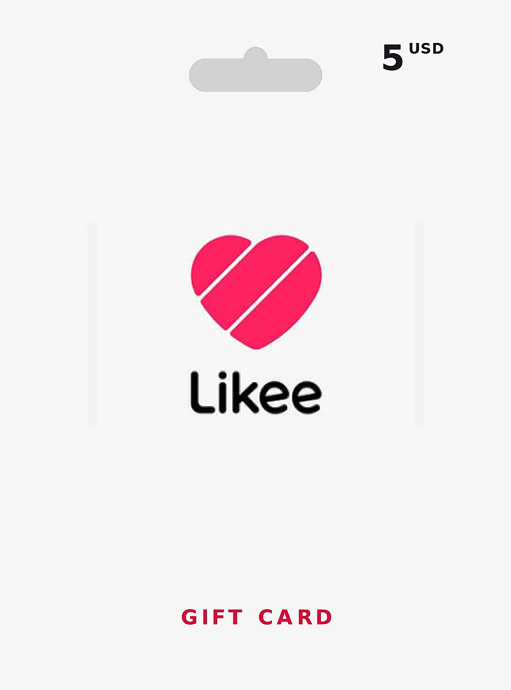 Likee Diamonds Global Gift Card 5 USD GLOBAL