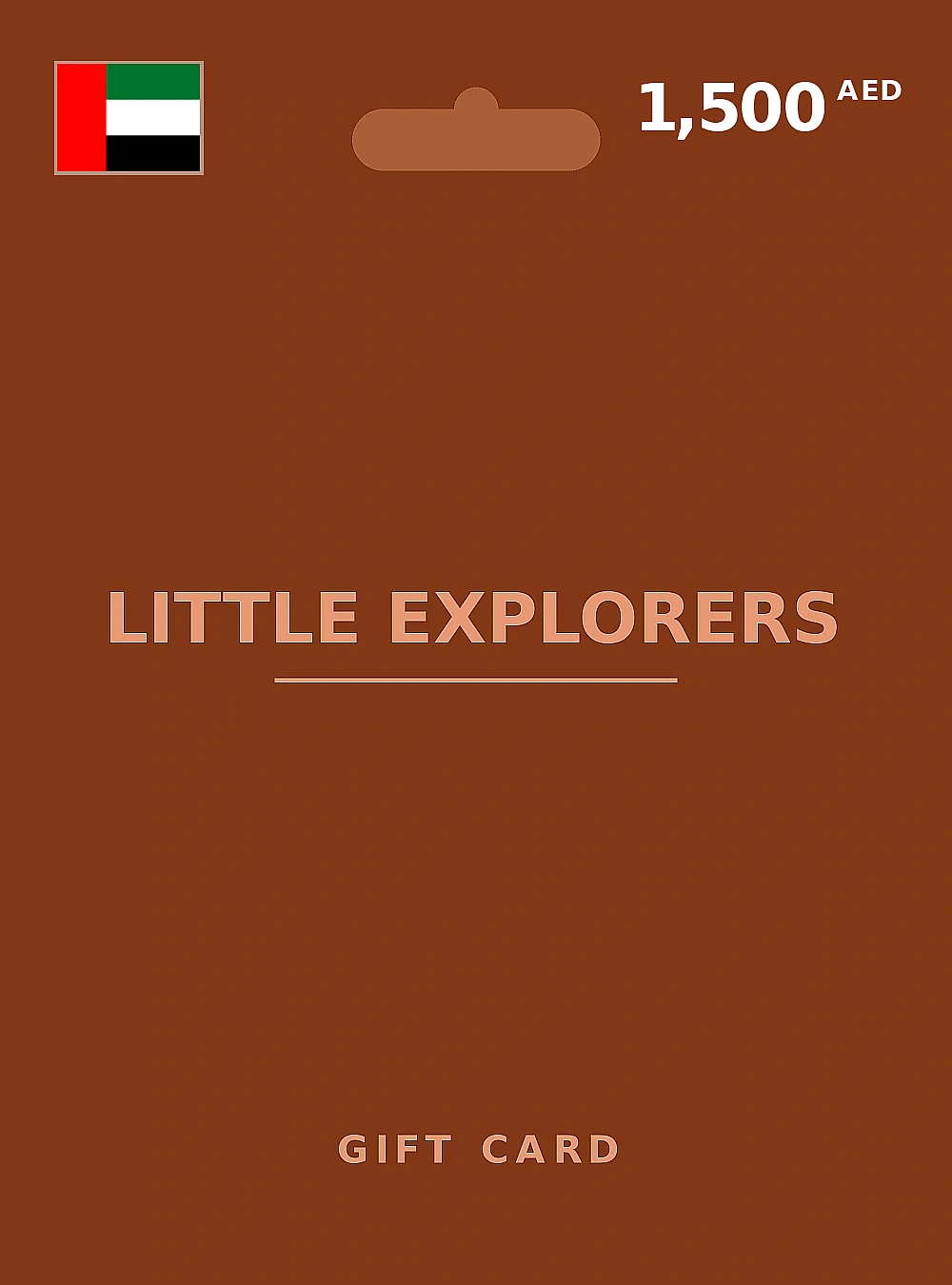 Little Explorers Gift Card 1500 AED UNITED ARAB EMIRATES