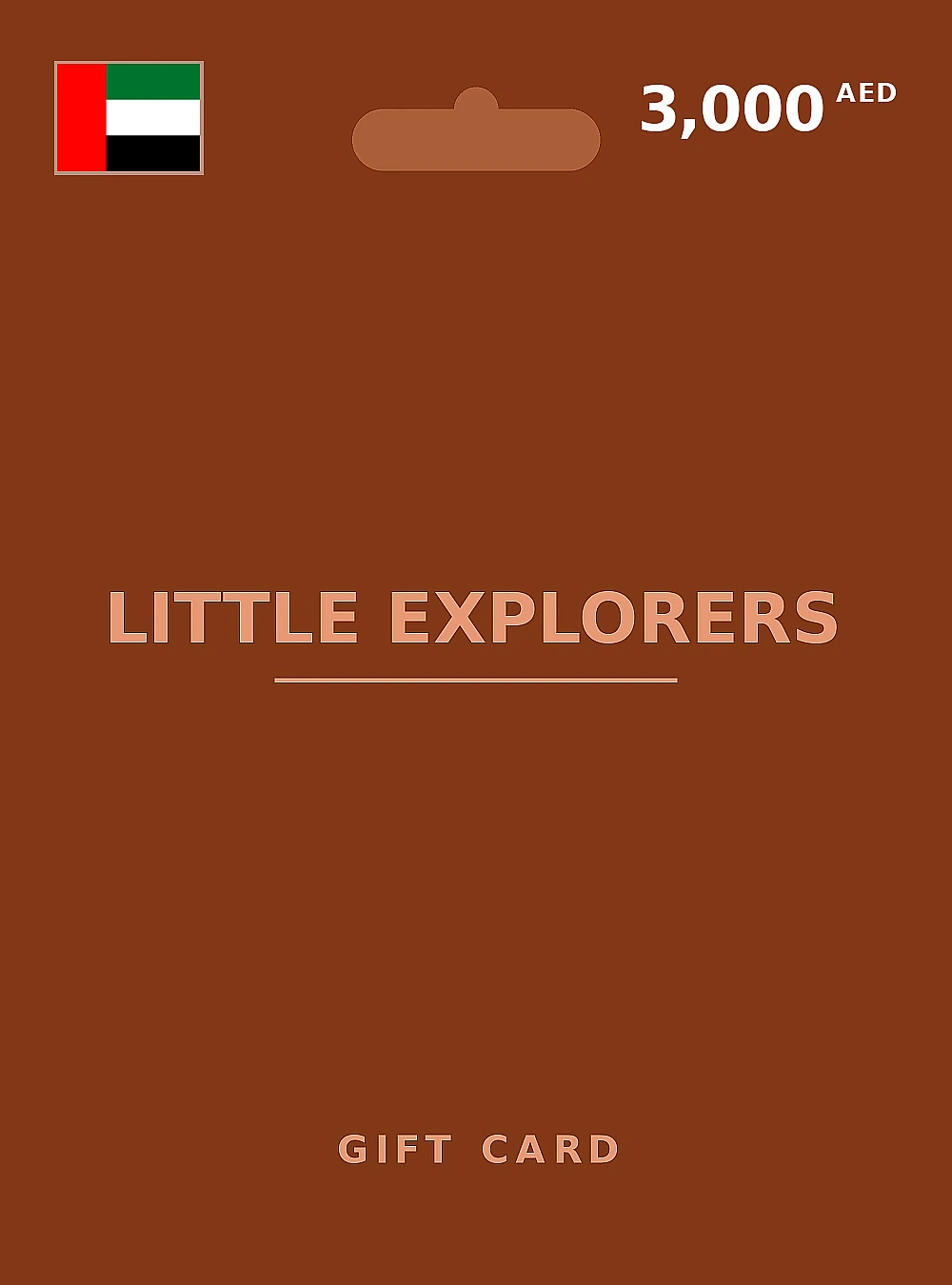 Little Explorers Gift Card 3000 AED UNITED ARAB EMIRATES