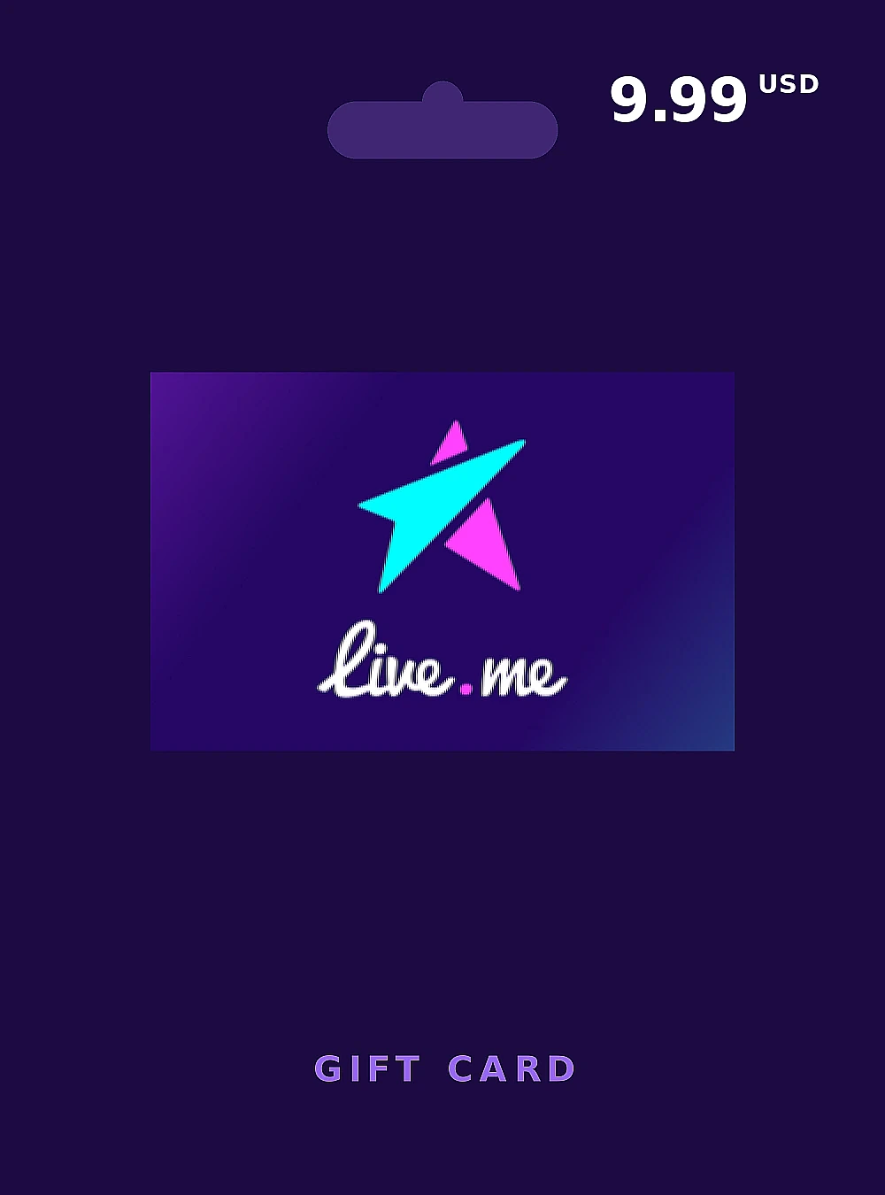 LiveMe Coins Global Gift Card 9 USD GLOBAL