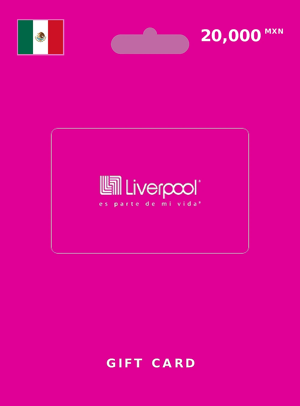 Liverpool Gift Card 20000 MXN MEXICO