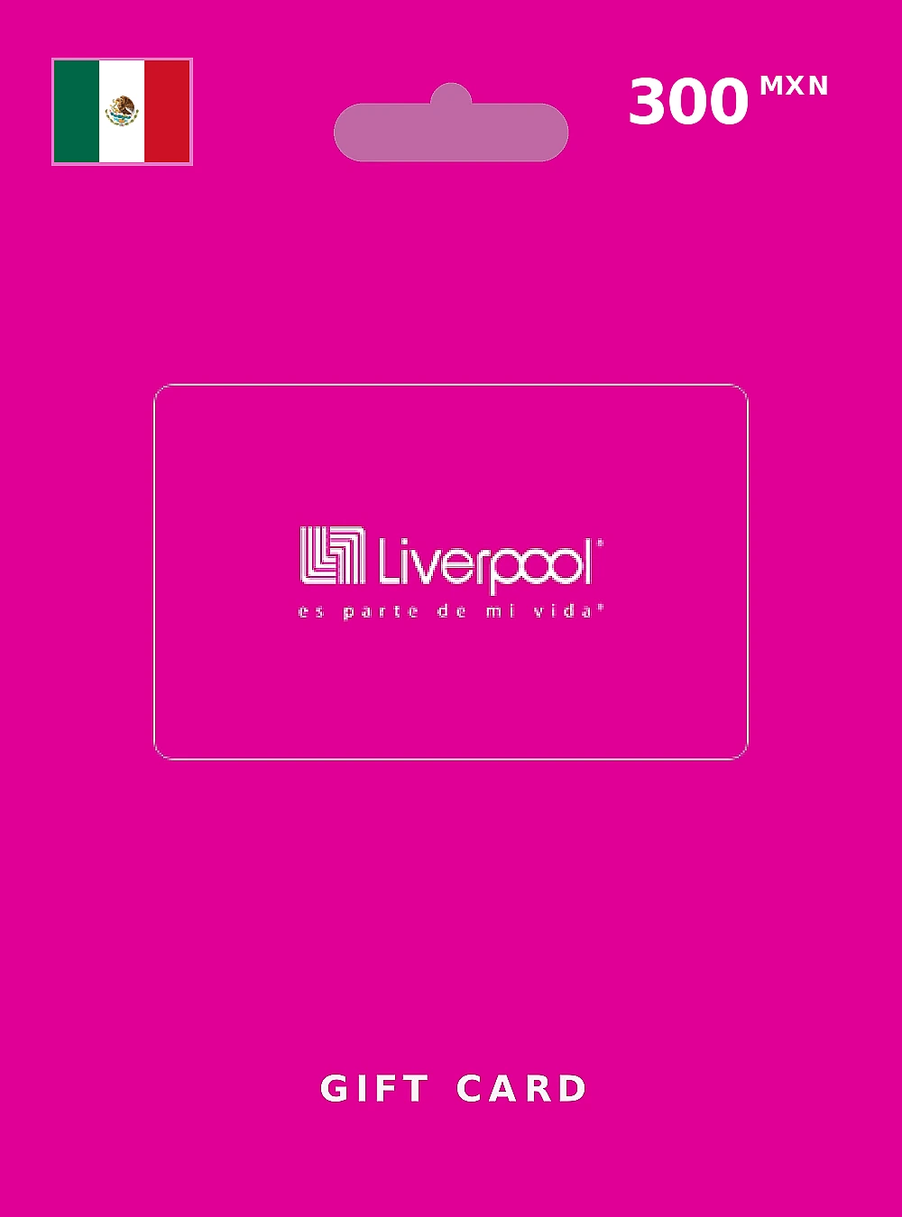 Liverpool Gift Card 300 MXN MEXICO