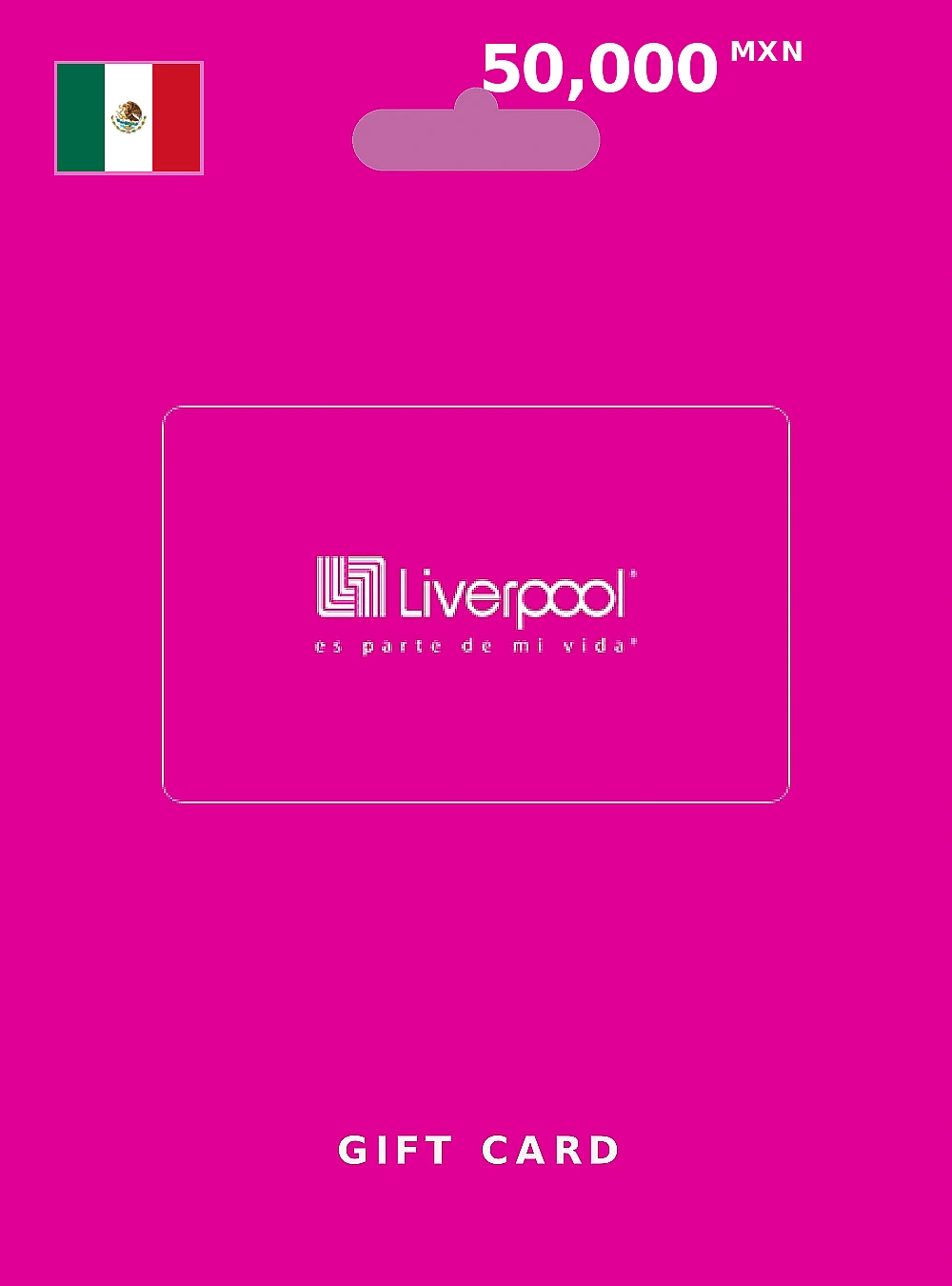 Liverpool Gift Card 50000 MXN MEXICO