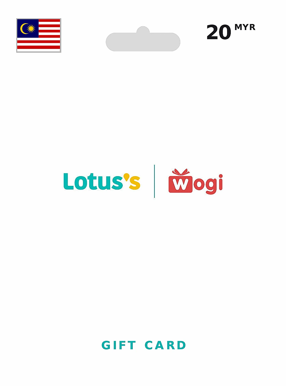 Lotus's Gift Card 20 MYR MALAYSIA