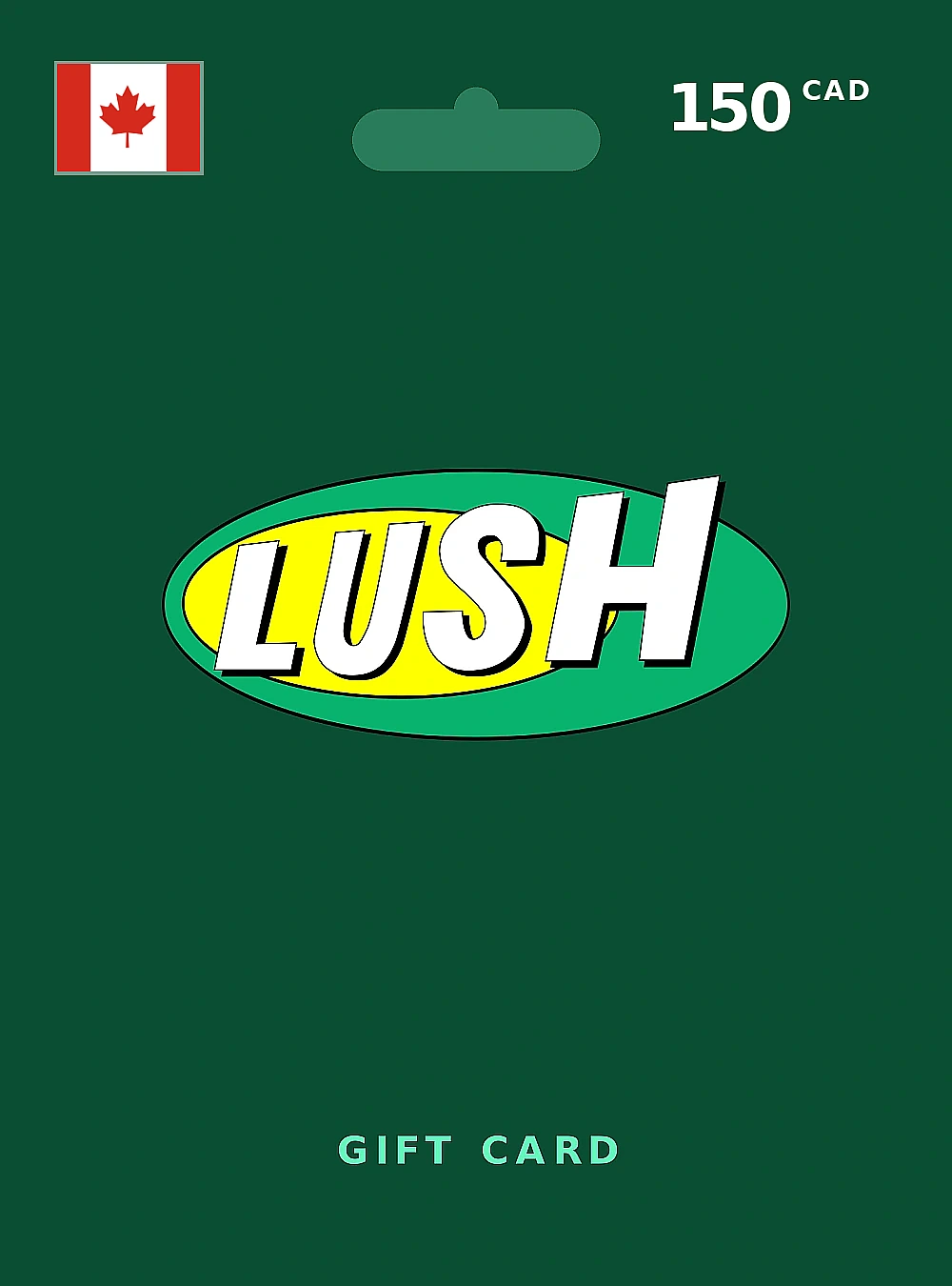 LUSH Gift Card 150 CAD CANADA