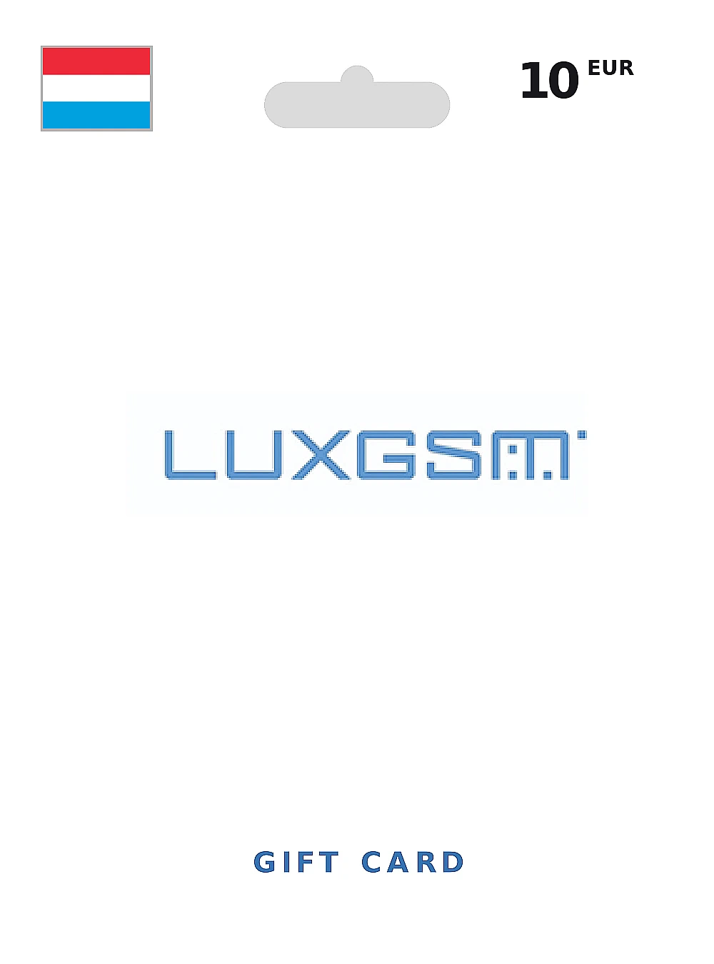 Lux GSM Gift Card 10 EUR LUXEMBOURG