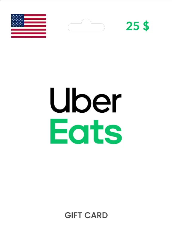 Uber & Uber Eats USA 25 USD