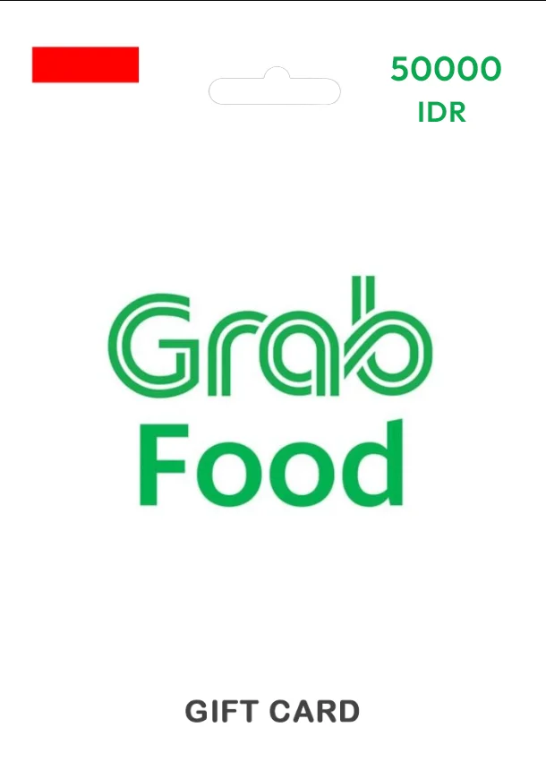 GrabFood Gift Card ID 50000 IDR