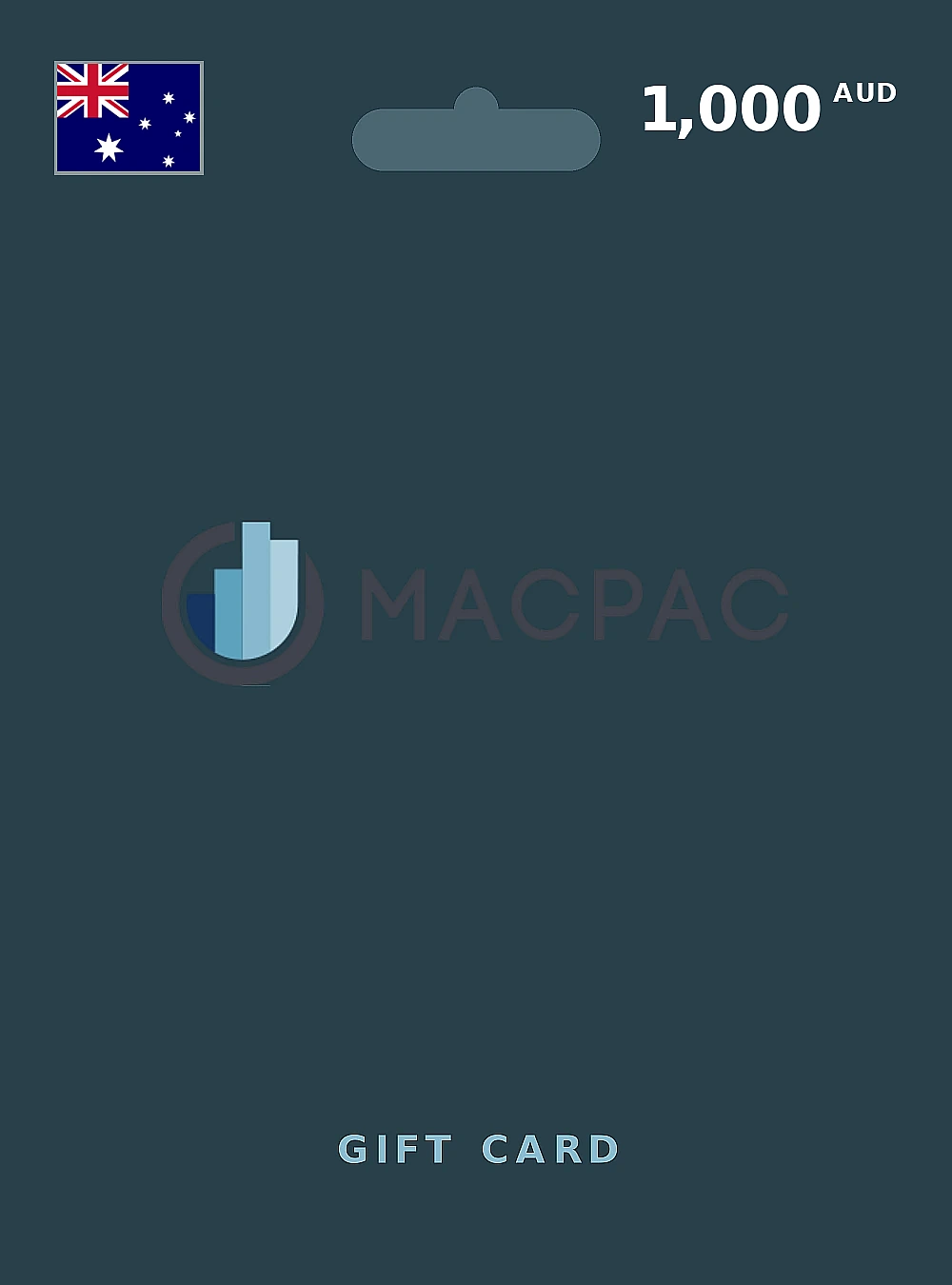Macpac Gift Card 1000 AUD AUSTRALIA