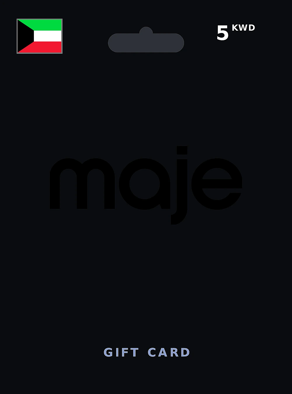 MAJE Gift Card 5 KWD KUWAIT