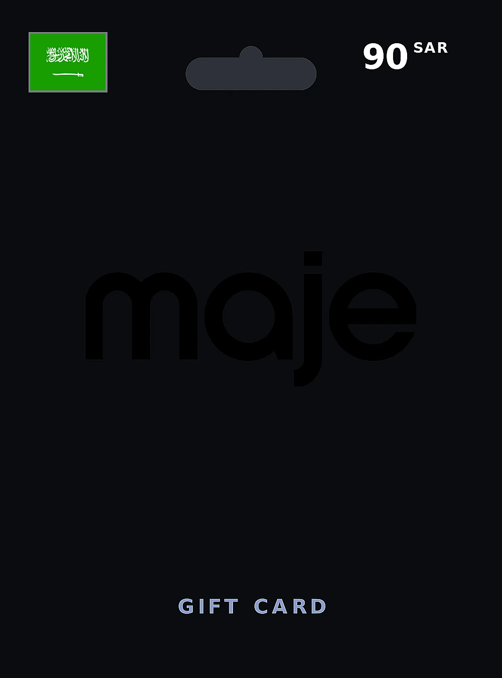 MAJE Gift Card 90 SAR SAUDI ARABIA