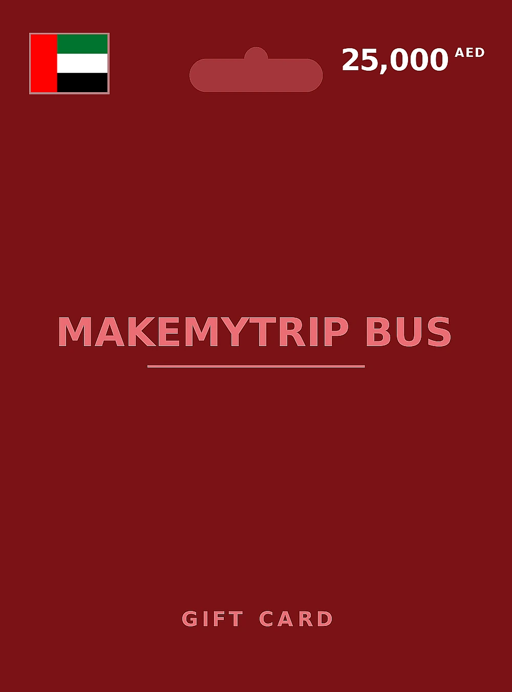 MakeMyTrip Hotel Card Gift Card 25000 AED UNITED ARAB EMIRATES
