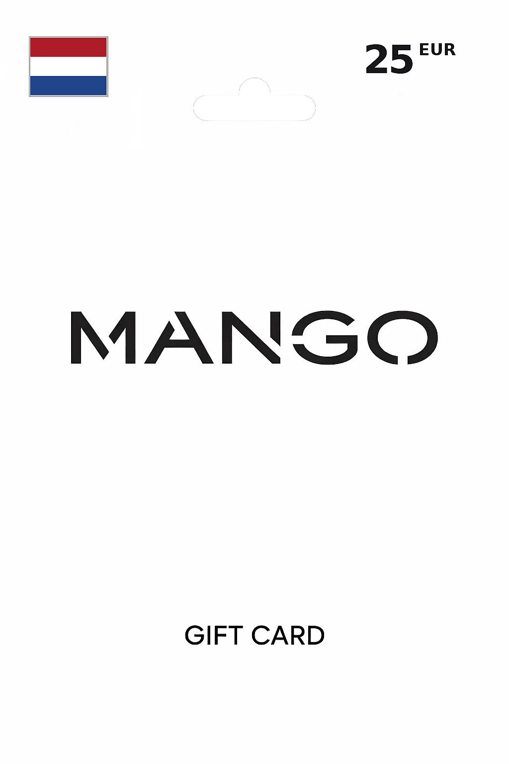 MANGO Gift Card 25 EUR NETHERLANDS