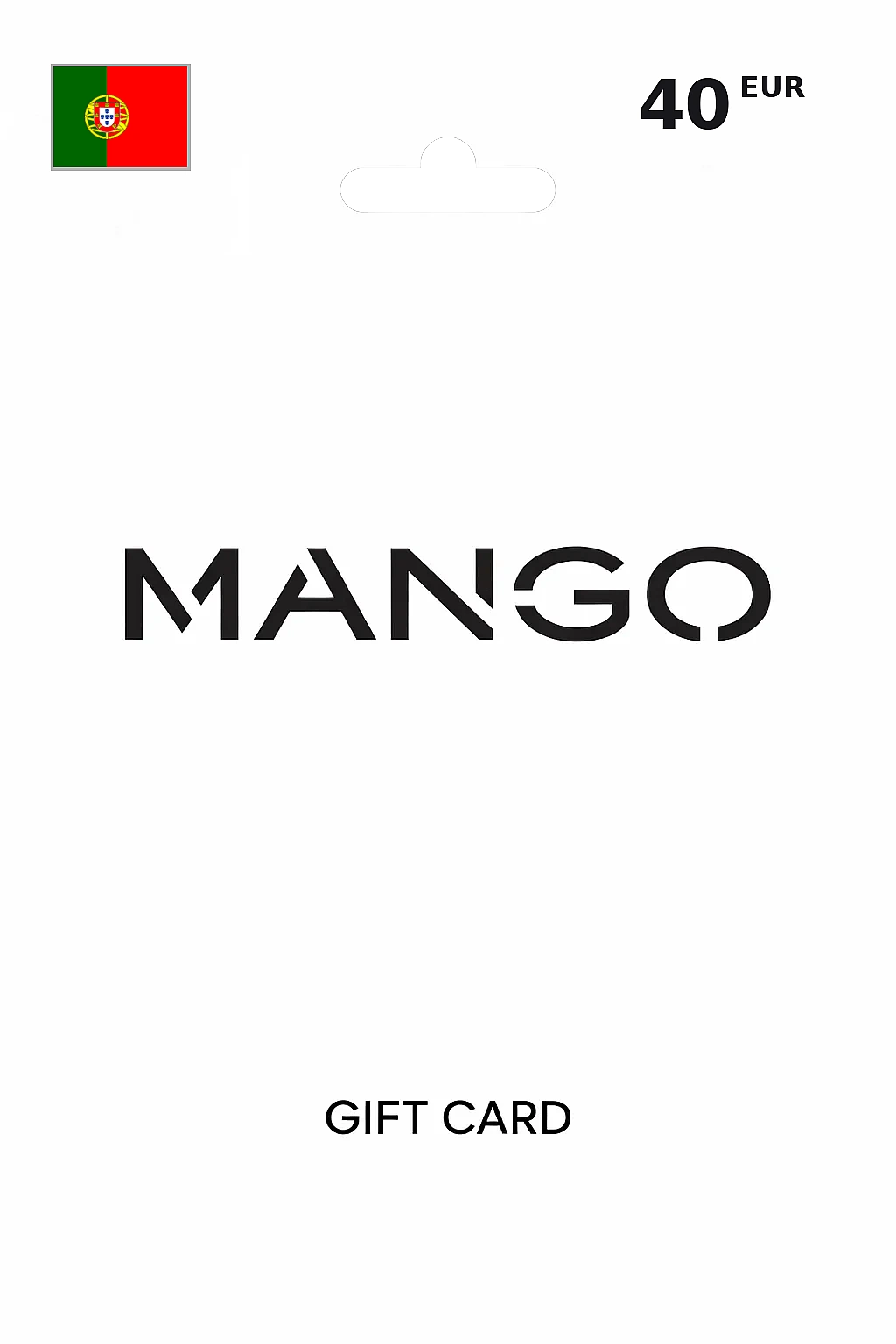 MANGO Gift Card 40 EUR PORTUGAL
