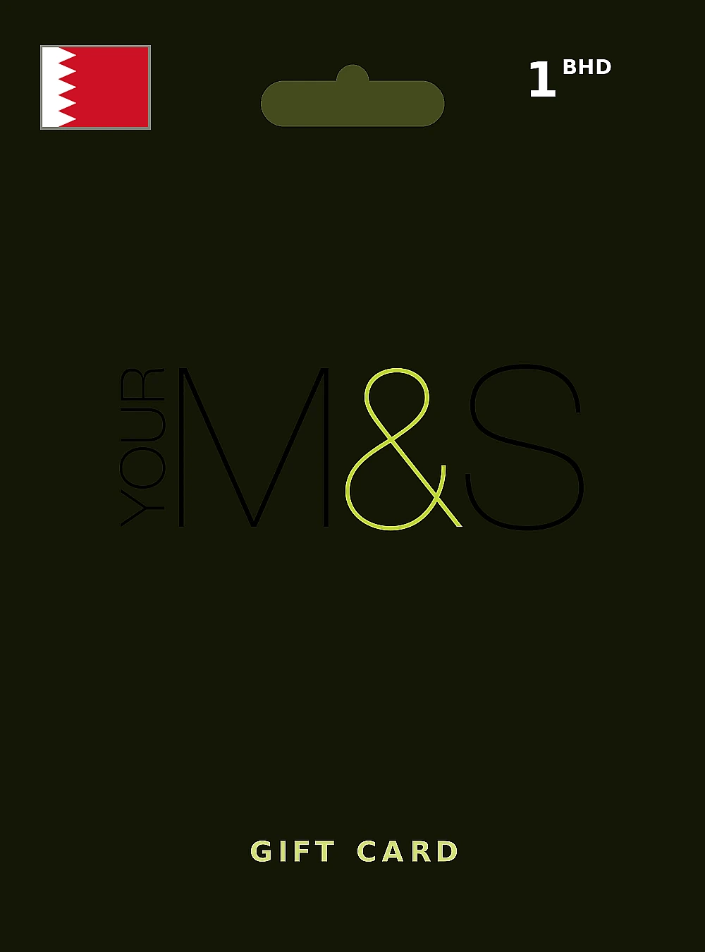 Marks & Spencer Gift Card 1 BHD BAHRAIN