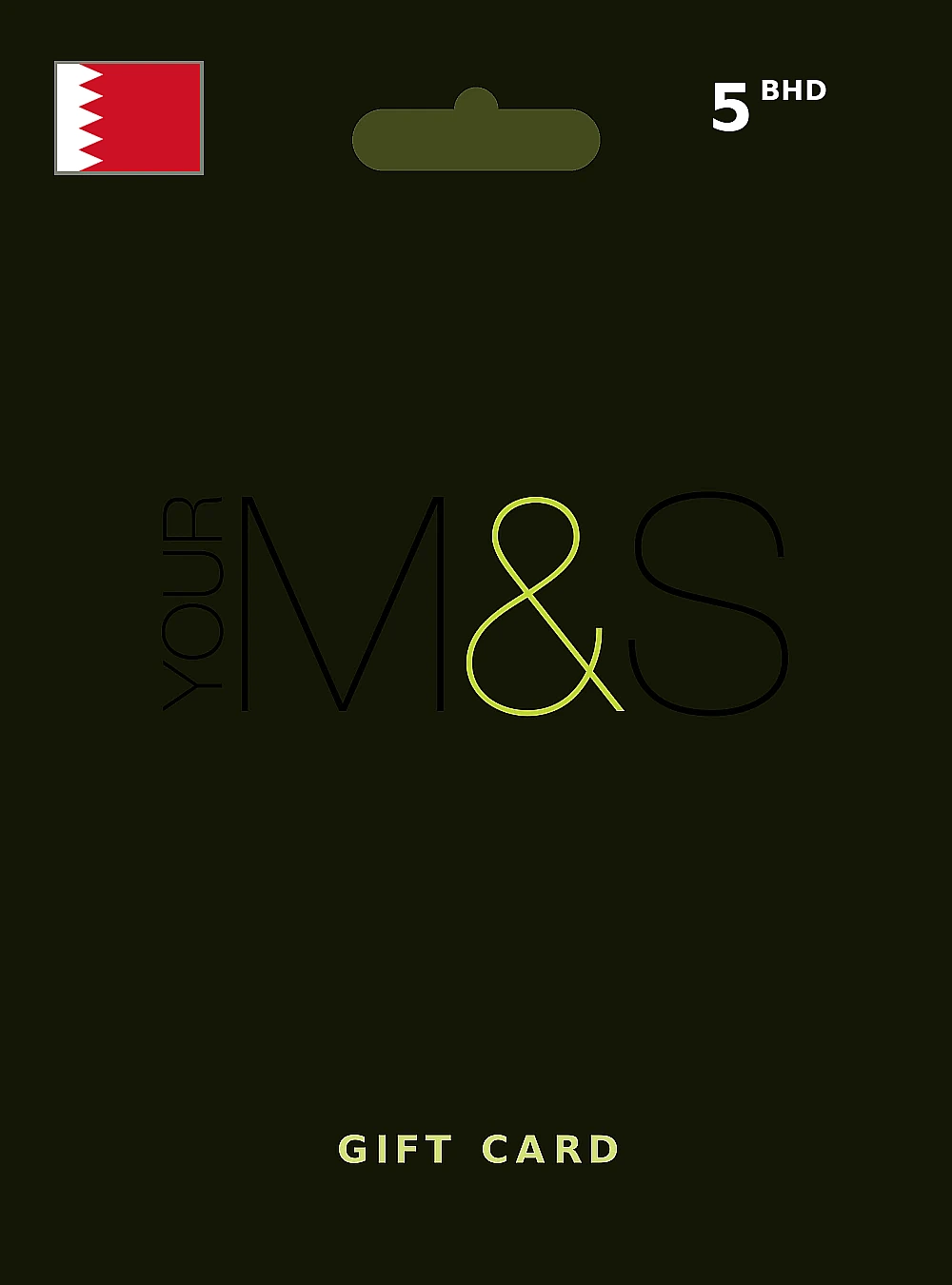 Marks & Spencer Gift Card 5 BHD BAHRAIN