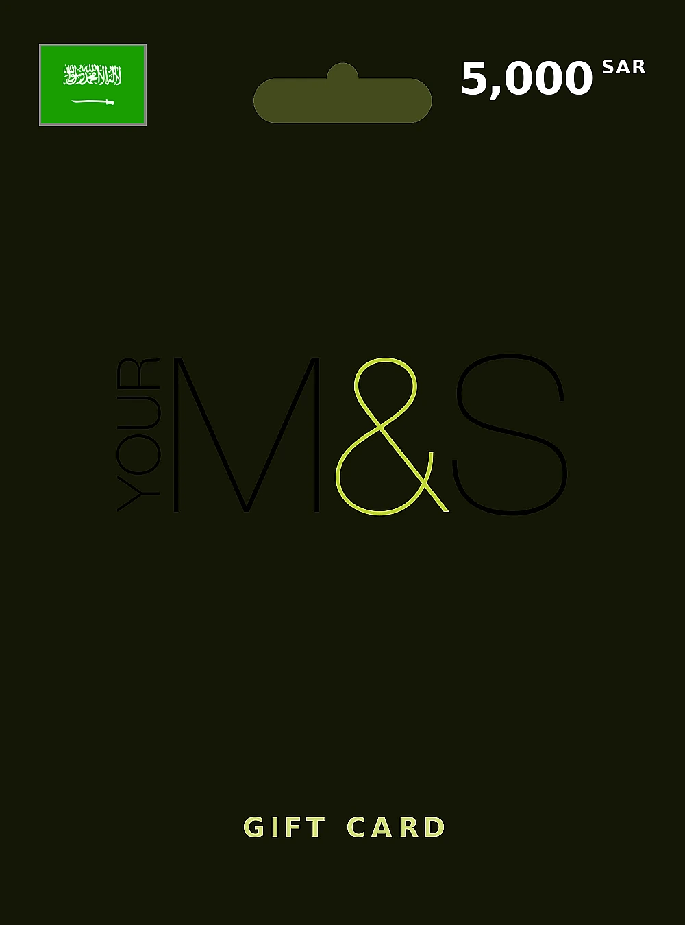 Marks & Spencer Gift Card 5000 SAR SAUDI ARABIA