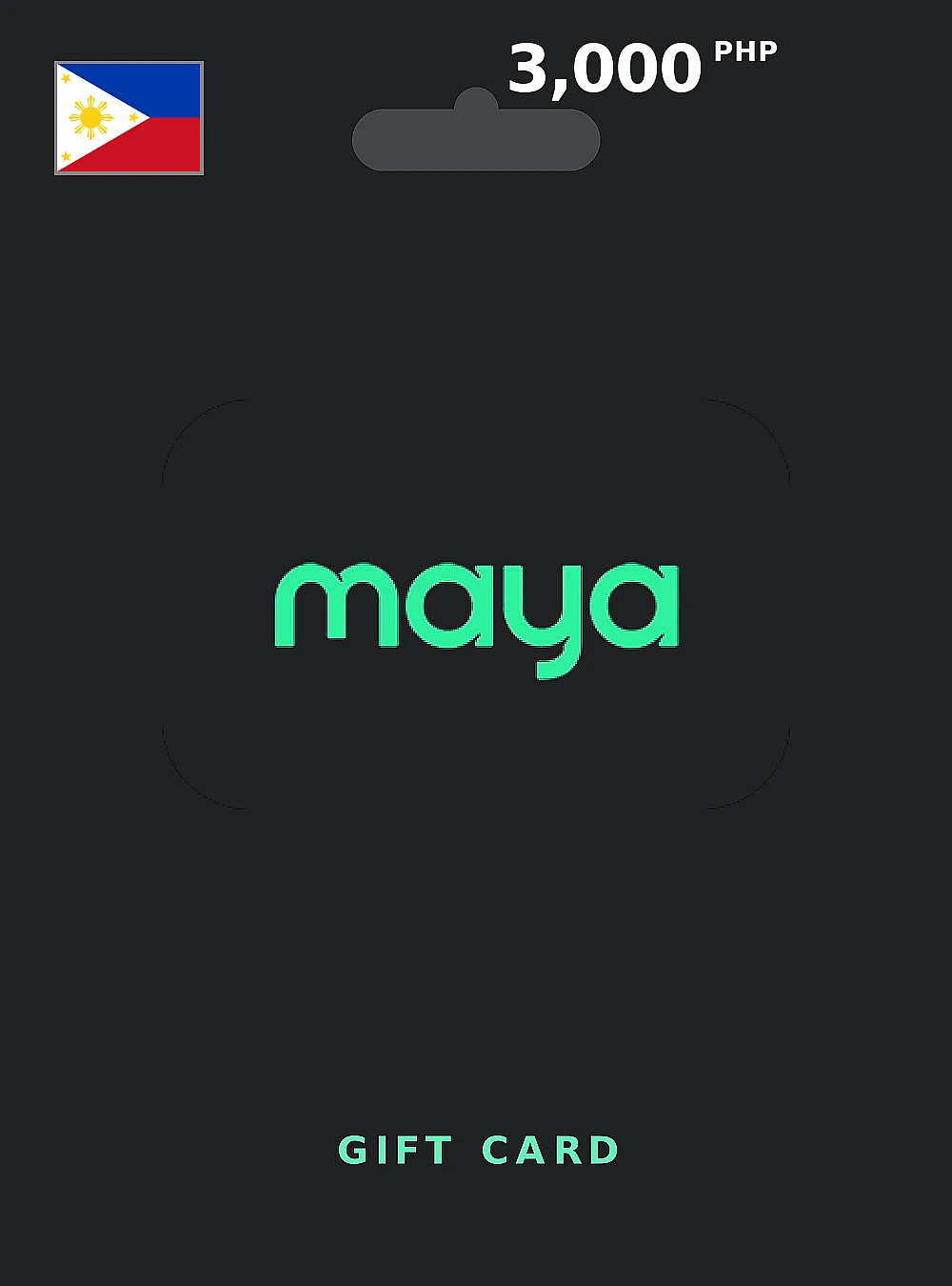 Maya eWallet Gift Card 3000 PHP PHILIPPINES