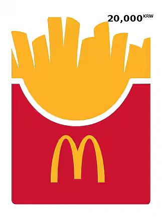 McDonald's Gift Card 20000 KRW KOREA