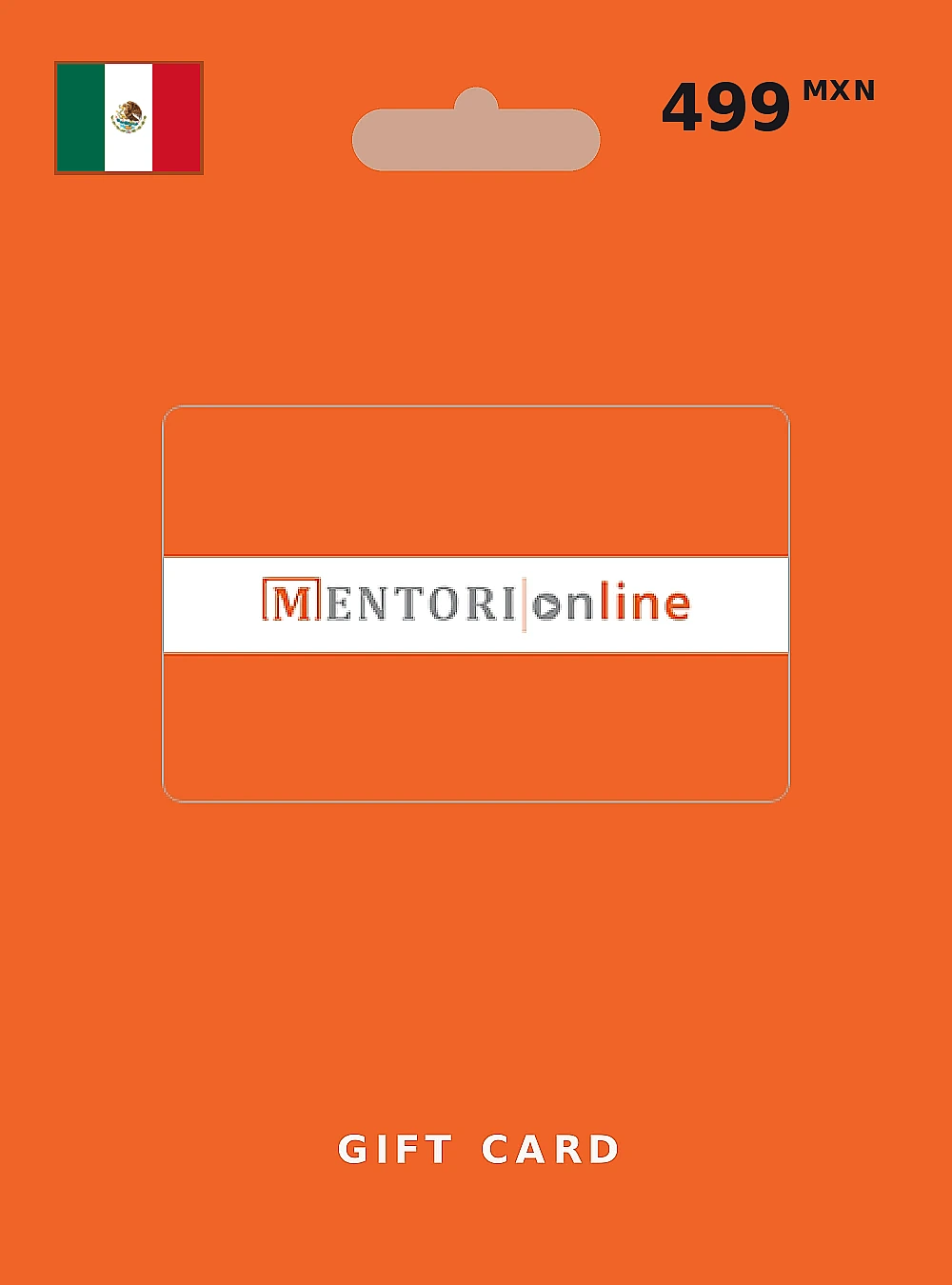 Mentori Gift Card 499 MXN MEXICO