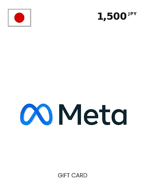 Meta Quest Gift Card 1500 JPY JAPAN