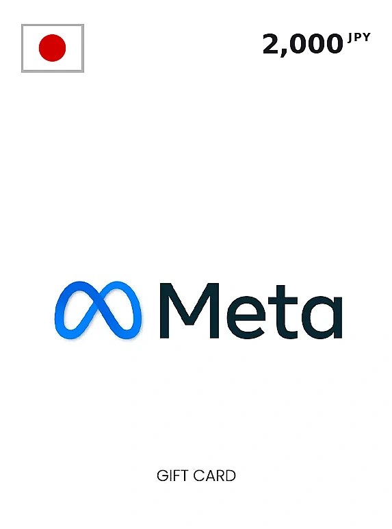 Meta Quest Gift Card 2000 JPY JAPAN