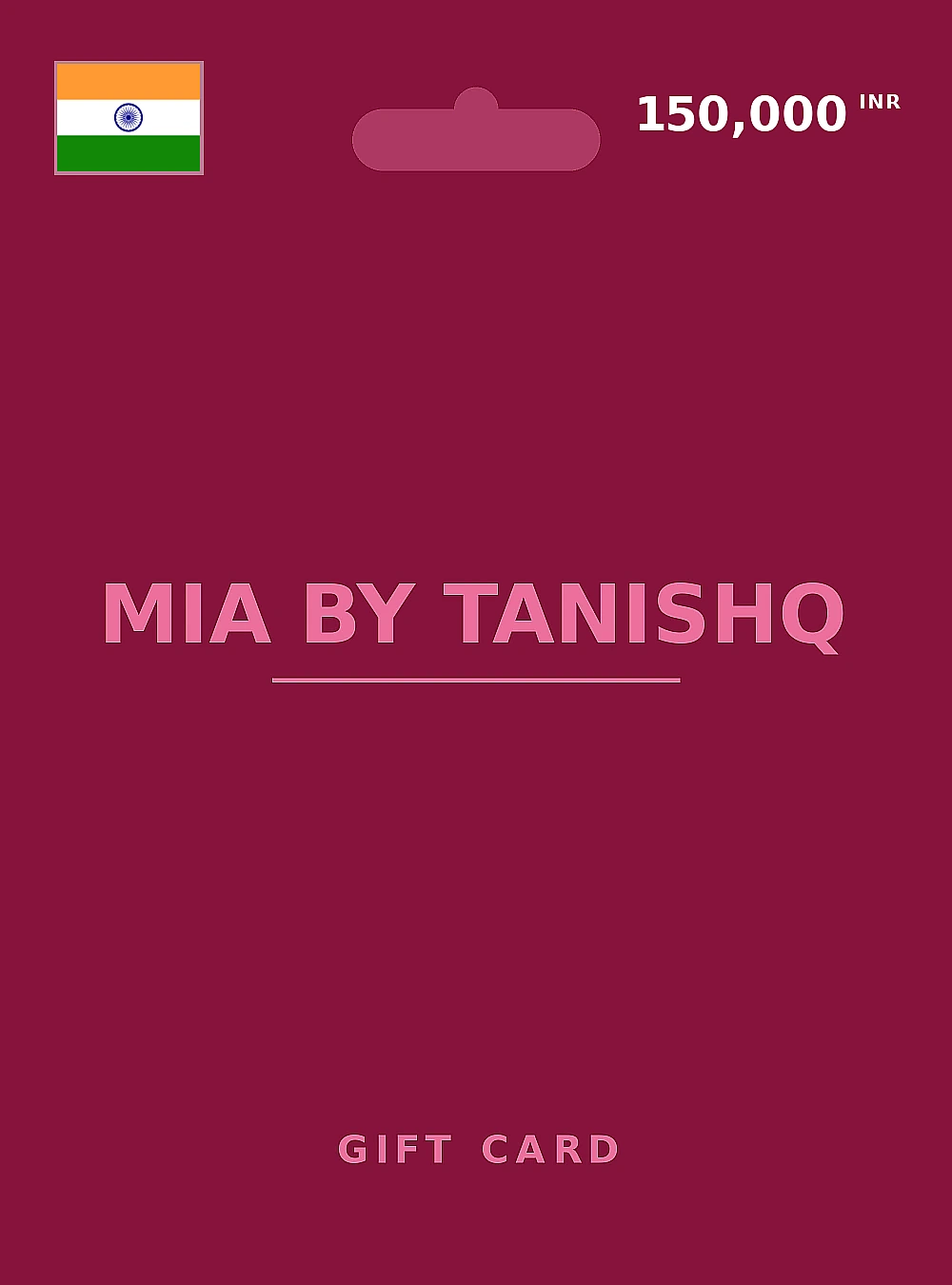 Mia By Tanishq Gift Card 150000 INR INDIA