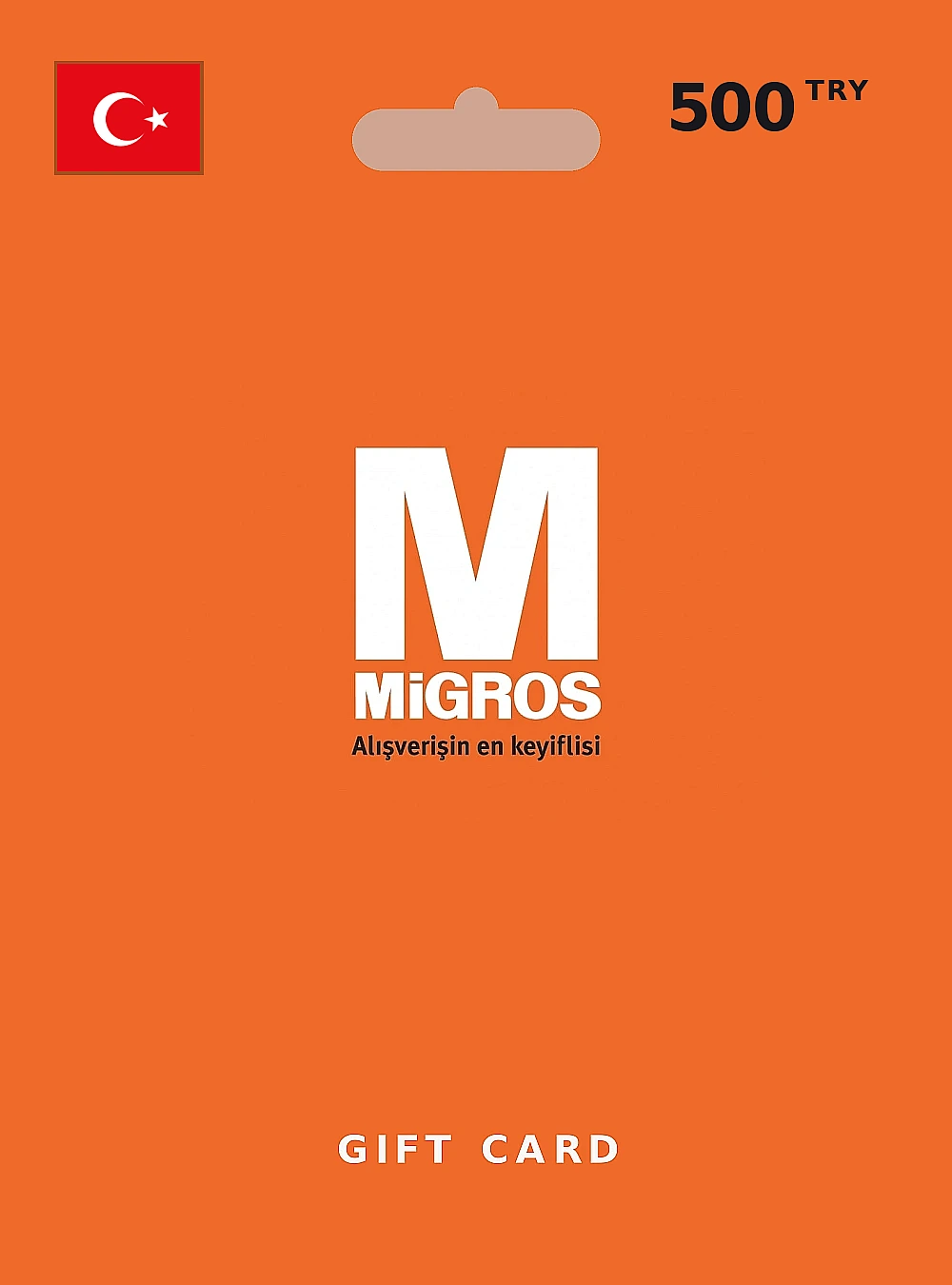 Migros Gift Card 500 TRY TüRKIYE
