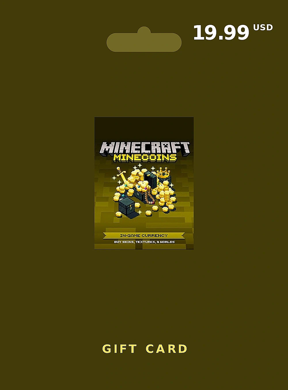 Minecraft: MineCoin Pack Gift Card 19 USD GLOBAL