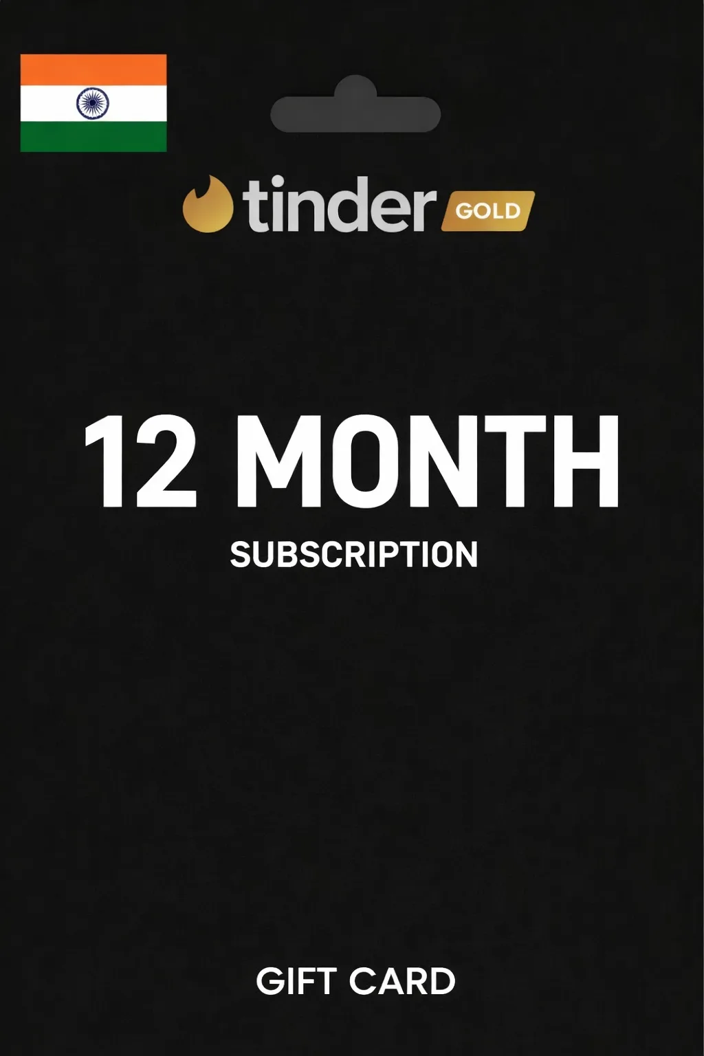 Tinder Gold 12 Month Subscription INDIA